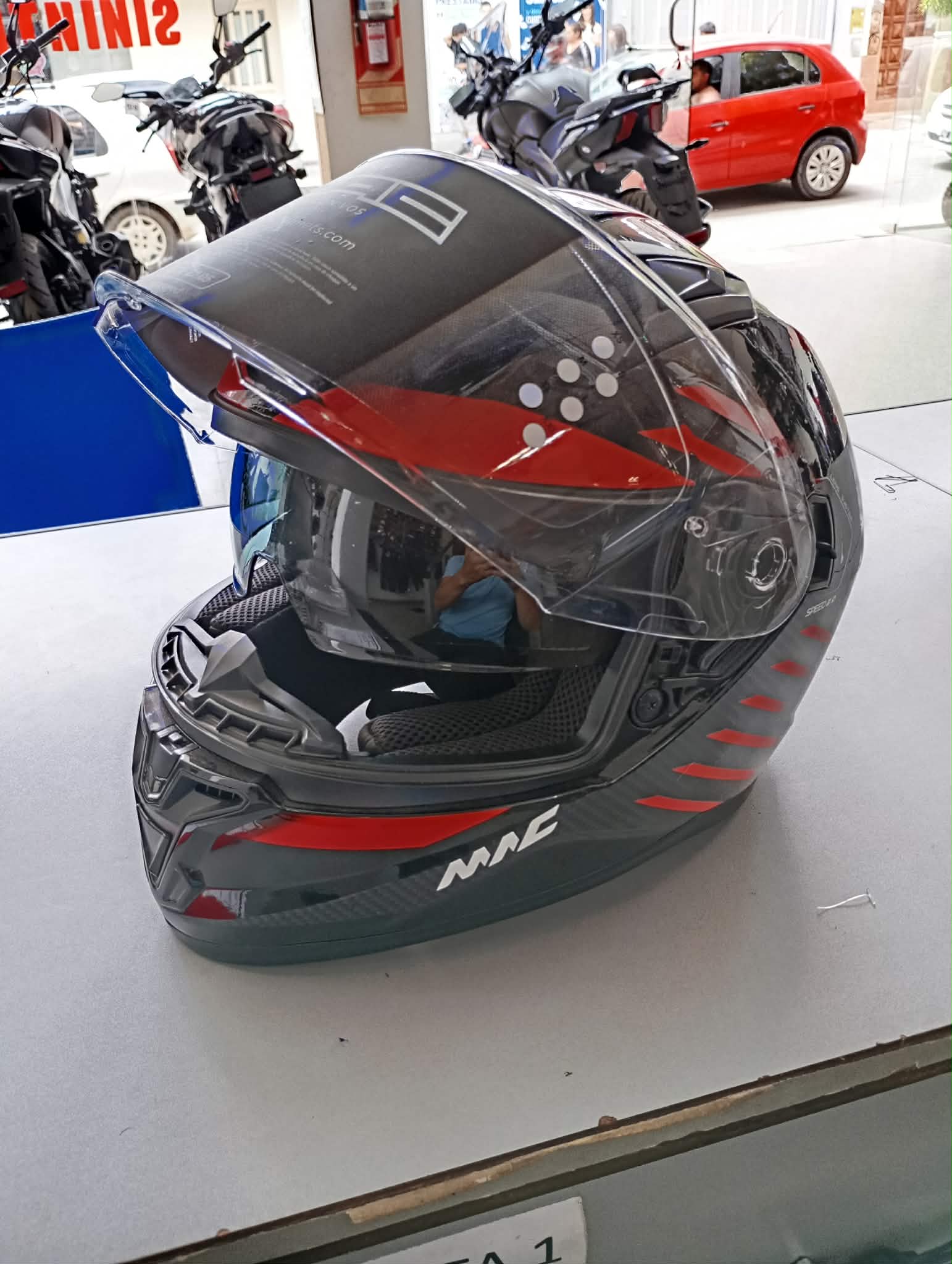 Casco moto