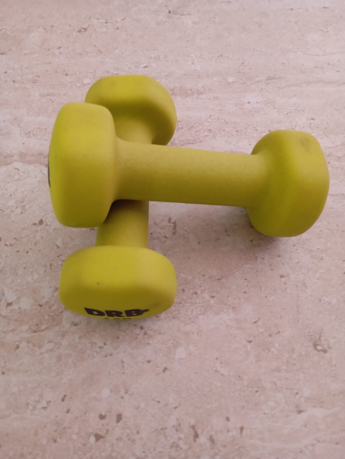 Mancuerna Drb 1kg Verde Deporfan