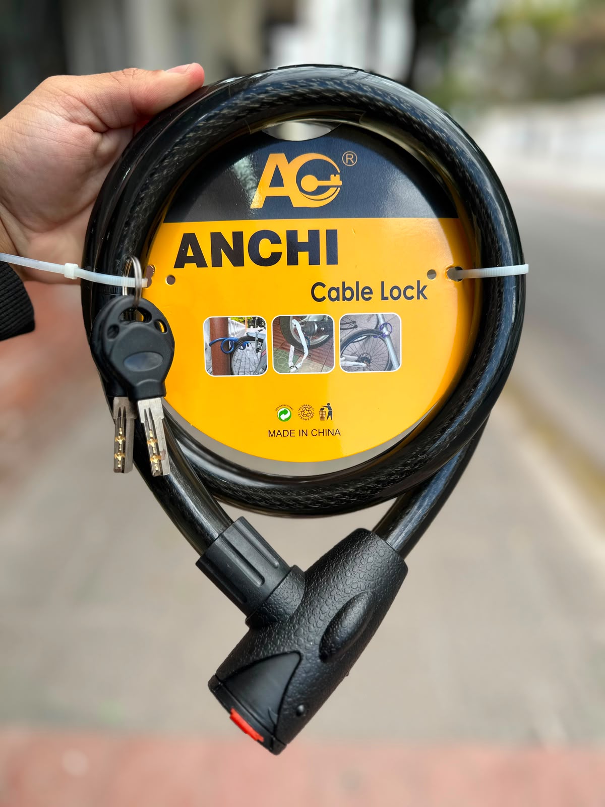 Candado para moto