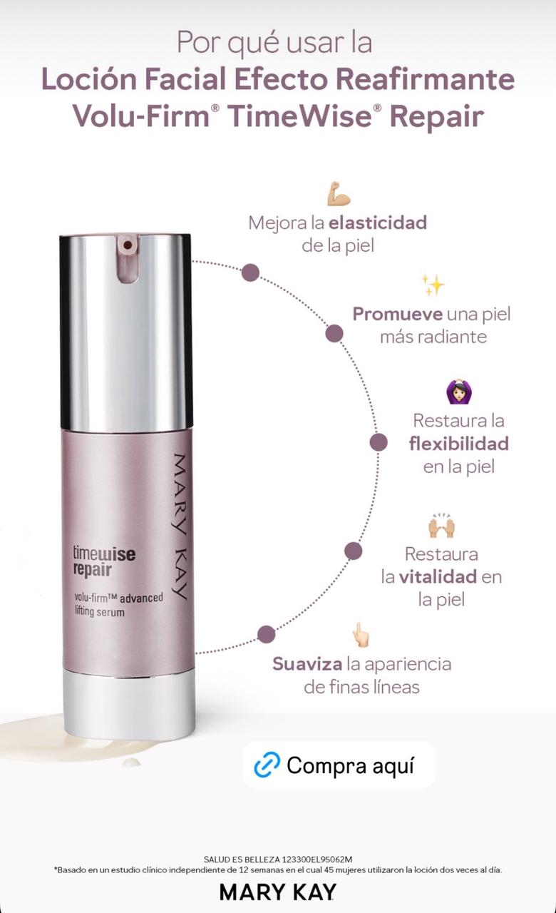 Loción REAFIRMANTE facial