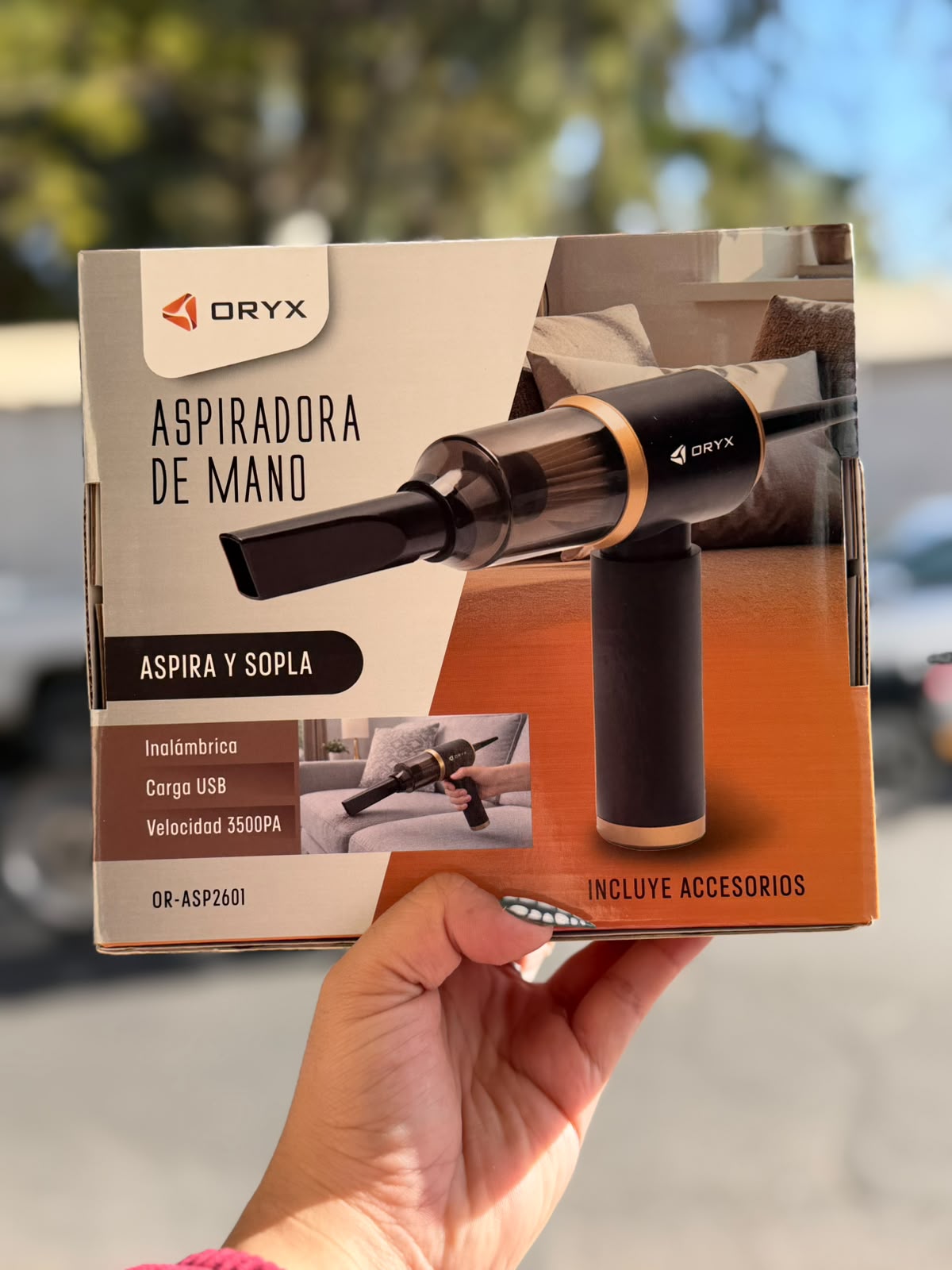 Aspiradora de mano
