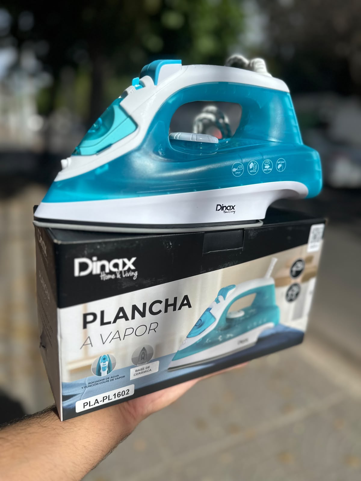 Plancha a vapor