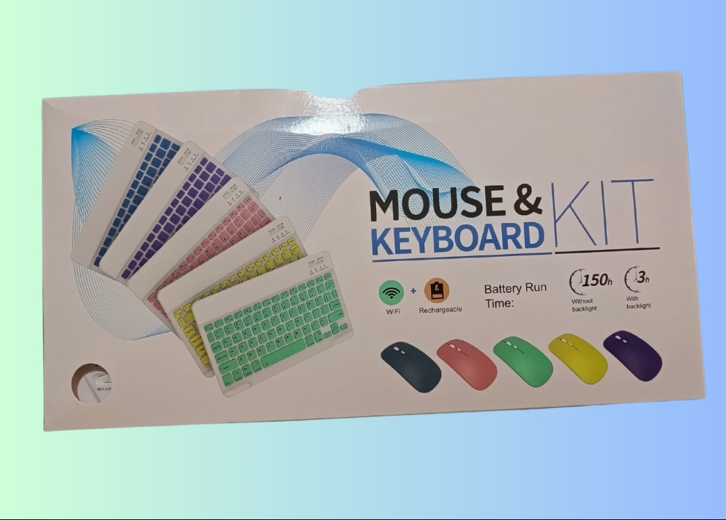 Kit Teclado - Mouse Bluetooth