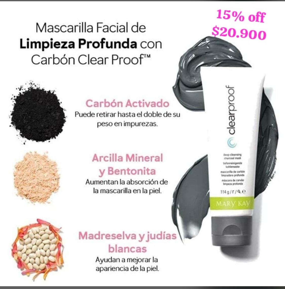 Mascarilla de carbón