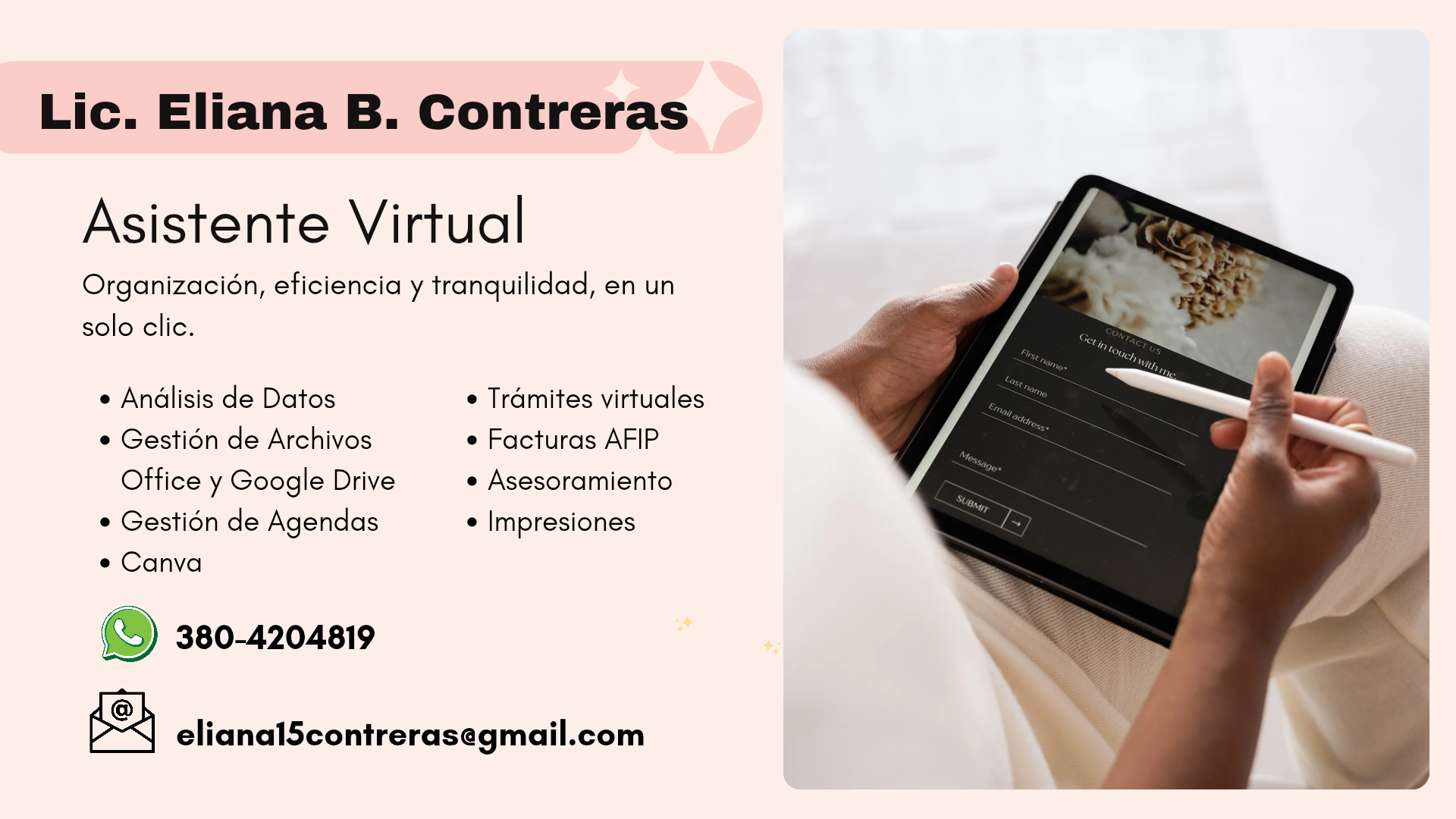 Asistente Virtual en Office y Plataformas Digitales