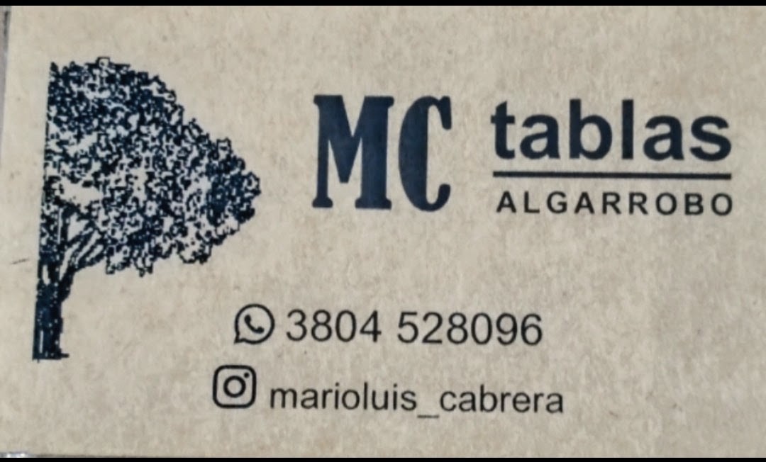Artesanías en algarrobo